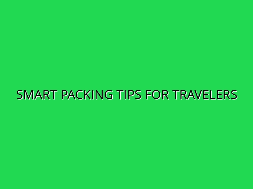 Moving Tips for Travelers: Smart Packing and Storage Strategies
